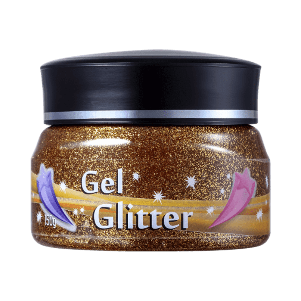 Ficha técnica e caractérísticas do produto Gel Glitter ColorMake Ouro 150g