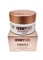 Ficha técnica e caractérísticas do produto Gel Honey Girl Fiber3 Clear Construção de Unha em Gel Fibra Acrigel 30gr