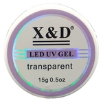 Ficha técnica e caractérísticas do produto Gel Led Uv X&d 15g Acrigel Original Transparente