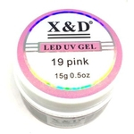 Ficha técnica e caractérísticas do produto Gel Led UV X&D 15g acrigel Pink
