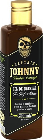 Ficha técnica e caractérísticas do produto Gel para Barbear Captain Johnny