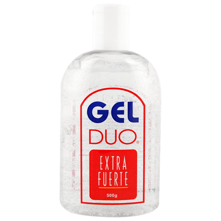 Ficha técnica e caractérísticas do produto Gel para El Cabello Duo Fijación Extra Fuerte, Frasco 500 G