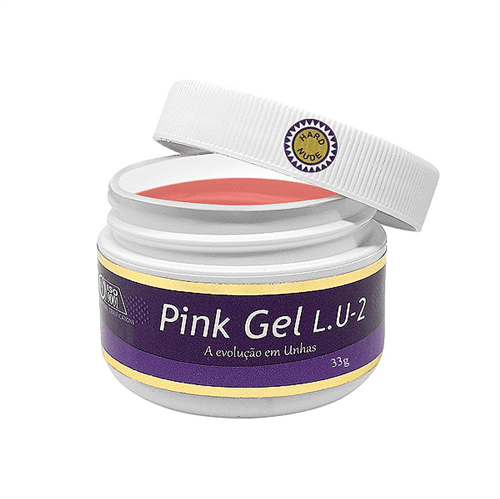 Ficha técnica e caractérísticas do produto Gel Pink Lu2 Hard Nude 33Gr. - Più Bella