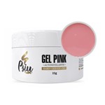 Ficha técnica e caractérísticas do produto Gel Psiu Hard Pink Escuro Alongamento de Unhas 25Gr