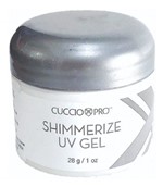 Ficha técnica e caractérísticas do produto Gel Shimmerize Cuccio Noiva Glitter Uv 28g Alongamento Unhas