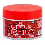 Ficha técnica e caractérísticas do produto Gel Super Cola Sem Álcool Pote 240Gr Softfix