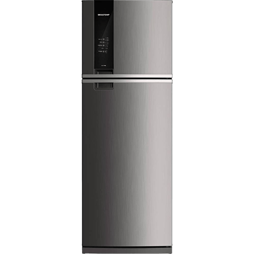 Geladeira/Refrigerador Brastemp Duplex 2 Portas BRM57 Frost Free 500L - Inox
