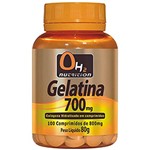 Ficha técnica e caractérísticas do produto Gelatina 700mg - 100 Comprimidos - OH2 Nutrition