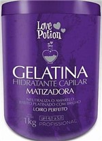 Ficha técnica e caractérísticas do produto Gelatina Capilar Matizadora Love Potion 1kg - Hidrata e Matiza os Cabelos Loiros - Love Potion Hair Professional