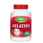 Ficha técnica e caractérísticas do produto Gelatina Concentrada % Pura Unilife - 60 Cápsulas 550mg