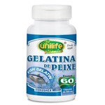Ficha técnica e caractérísticas do produto Gelatina de Peixe 480mg 60 cápsulas Unilife