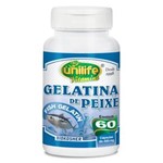 Ficha técnica e caractérísticas do produto Gelatina de Peixe 60 Cápsulas - 480mg - Unilife