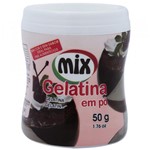 Ficha técnica e caractérísticas do produto Gelatina em Pó Sem Sabor 50g - Mix