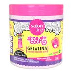 Ficha técnica e caractérísticas do produto Gelatina Mix Vai Ter Volume Sim Todecacho Salon Line 550g