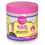 Ficha técnica e caractérísticas do produto Gelatina Salon Line 550gr Mix To De Cacho