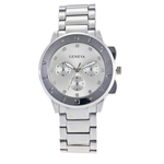 Ficha técnica e caractérísticas do produto Geneva Brand Quartz Watch Leather Strap Korean
