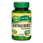 Ficha técnica e caractérísticas do produto Gengibre com Chá Verde 120 Comprimidos - 400mg – Unilife