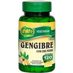 Ficha técnica e caractérísticas do produto Gengibre com Chá Verde 120 Comprimidos de 500mg - Unilife