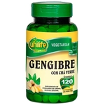 Ficha técnica e caractérísticas do produto Gengibre com Chá Verde 400mg 120 comprimidos Unilife