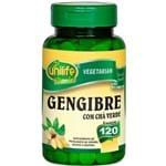 Ficha técnica e caractérísticas do produto Gengibre Unilife com Chá Verde 120 Comprimidos de 500mg