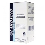 Ficha técnica e caractérísticas do produto Giardicid Suspensão - 50 ML - Cepav