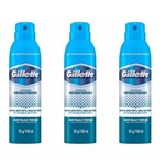 Ficha técnica e caractérísticas do produto Gillette Antibacteriano Desodorante Aerosol Jato Seco 150ml (Kit C/03)