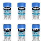 Gillette Clear Gel Cool Wave Desodorante 45g (kit C/06)