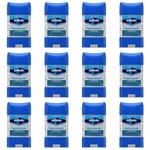 Ficha técnica e caractérísticas do produto Gillette Clear Gel Desodorante Dry Stick Antibacteriano 82g (Kit C/12)