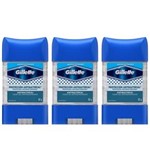 Ficha técnica e caractérísticas do produto Gillette Clear Gel Desodorante Dry Stick Antibacteriano 82g - Kit com 03