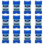 Ficha técnica e caractérísticas do produto Gillette Clear Gel Desodorante Dry Stick Antibacteriano 82g - Kit com 12