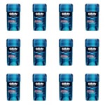 Ficha técnica e caractérísticas do produto Gillette Clear Gel Desodorante Dry Stick Clinical 45g (Kit C/12)