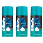 Ficha técnica e caractérísticas do produto Gillette Foamy Sensitive Espuma de Barbear 175g (Kit C/03)