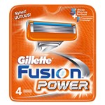 Ficha técnica e caractérísticas do produto Gillette Fusion Power - Lâminas de Barbear