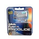 Ficha técnica e caractérísticas do produto Gillette Fusion Proglide Recarga Gillette - Cartucho de Recarga 4 Un