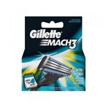 Ficha técnica e caractérísticas do produto Gillette Mach3 Carga Regular C/4