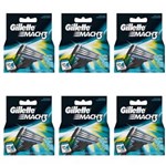 Ficha técnica e caractérísticas do produto Gillette Mach3 Carga Regular com 4 - Kit com 06