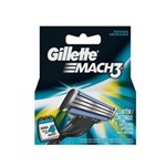 Ficha técnica e caractérísticas do produto Gillette Mach3 Carga Regular com 4