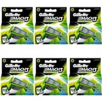 Ficha técnica e caractérísticas do produto Gillette Mach3 Sensitive Carga C/4 (Kit C/06)