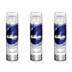 Ficha técnica e caractérísticas do produto Gillette Mach3 Sensitive Espuma de Barbear 245g (Kit C/03)