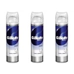 Ficha técnica e caractérísticas do produto Gillette Mach3 Sensitive Espuma de Barbear 245g - Kit com 03