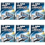 Ficha técnica e caractérísticas do produto Gillette Mach3 Turbo Carga com 2 - Kit com 06