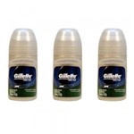 Ficha técnica e caractérísticas do produto Gillette Power Rush Desodorante Rollon 50ml (Kit C/03)