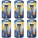 Ficha técnica e caractérísticas do produto Gillette Proglide Aparelho de Barbear C/1 (Kit C/06)