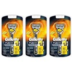 Ficha técnica e caractérísticas do produto Gillette Proshield Aparelho de Barbear com 1 - Kit com 03