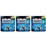 Ficha técnica e caractérísticas do produto Gillette Sensor 3 Carga P/ Barbear C/2 (kit C/03)