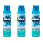 Ficha técnica e caractérísticas do produto Gillette Ultimate Fresh Desodorante Aerosol Jato Seco 150ml (Kit C/03)