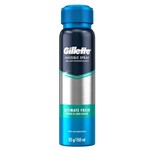 Ficha técnica e caractérísticas do produto Gillette Ultimate Fresh Desodorante Aerosol Jato Seco 150ml