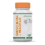 Ficha técnica e caractérísticas do produto Ginkgo Biloba 80mg + Piracetam 400mg 180 Cápsulas