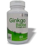 Ginkgo Biloba Extrato Seco - 60 Cápsulas de 500mg