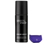 Giorgio Armani Armani Code - Desodorante 150ml+Beleza na Web Roxo - Nécessaire